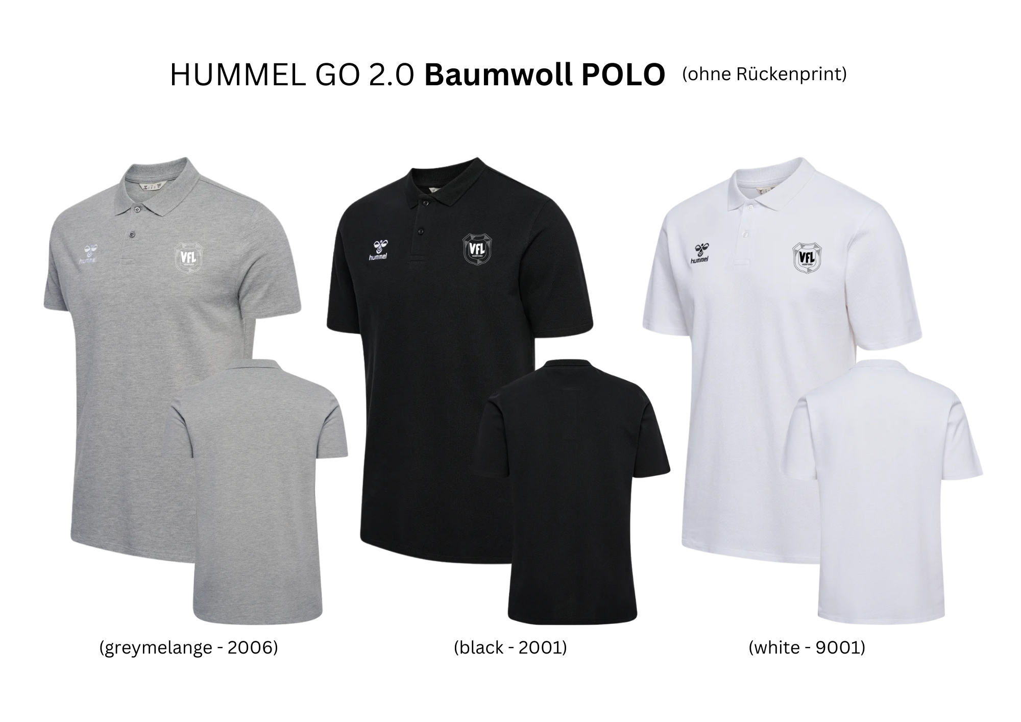 HUMMEL GO 2.0 Baumwoll POLO