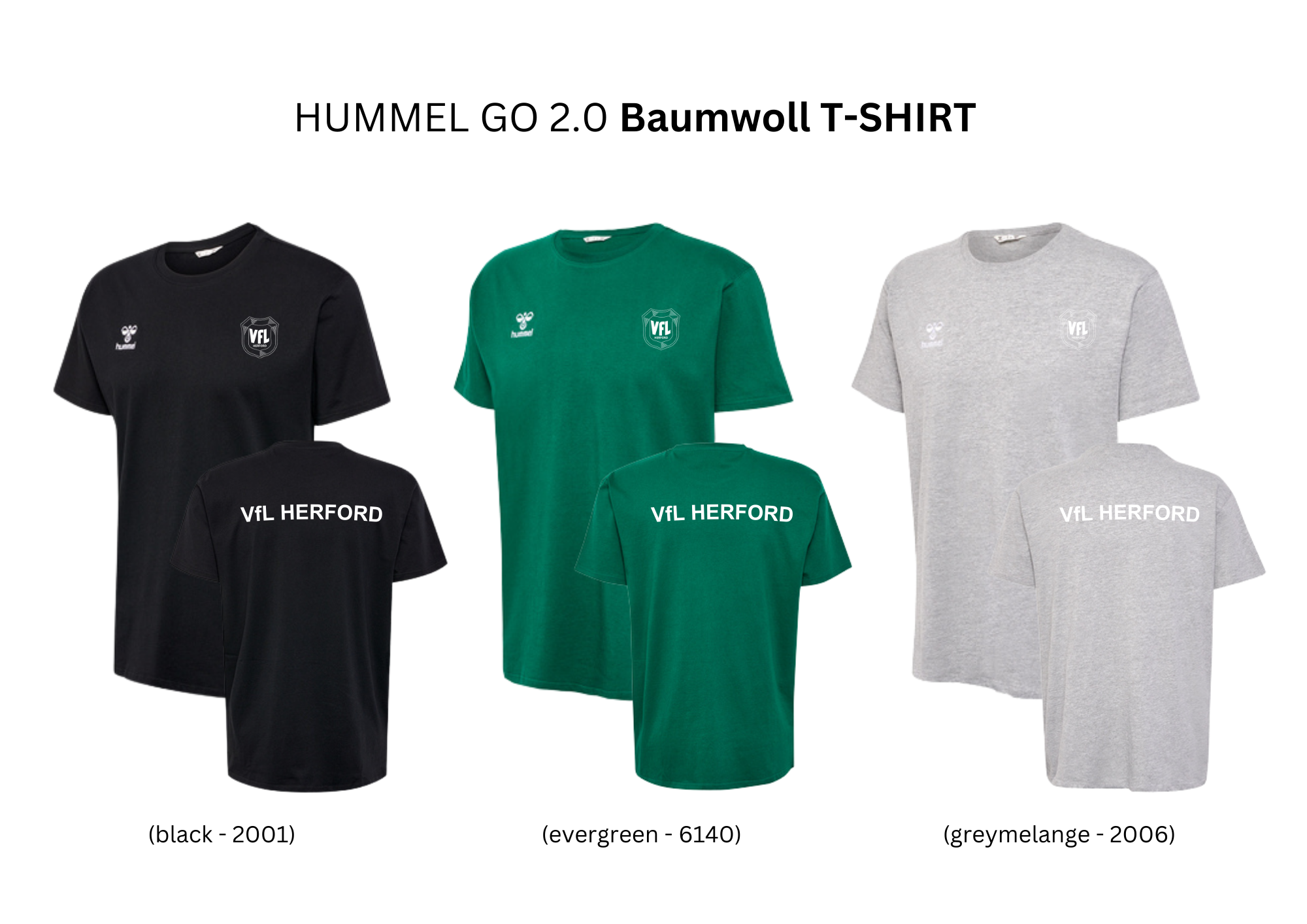 HUMMEL GO 2.0 Baumwoll T-SHIRT