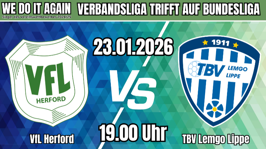 VfL Herford meets TBV Lemgo