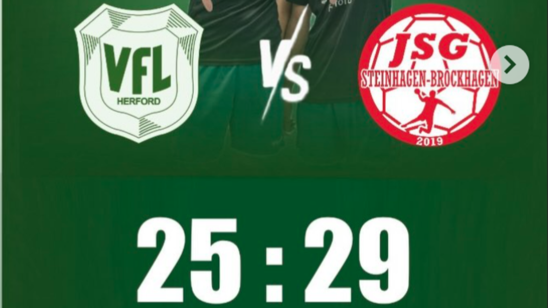 männl. B-Jugend 1 vs. JSG Steinhagen-Brockhagen