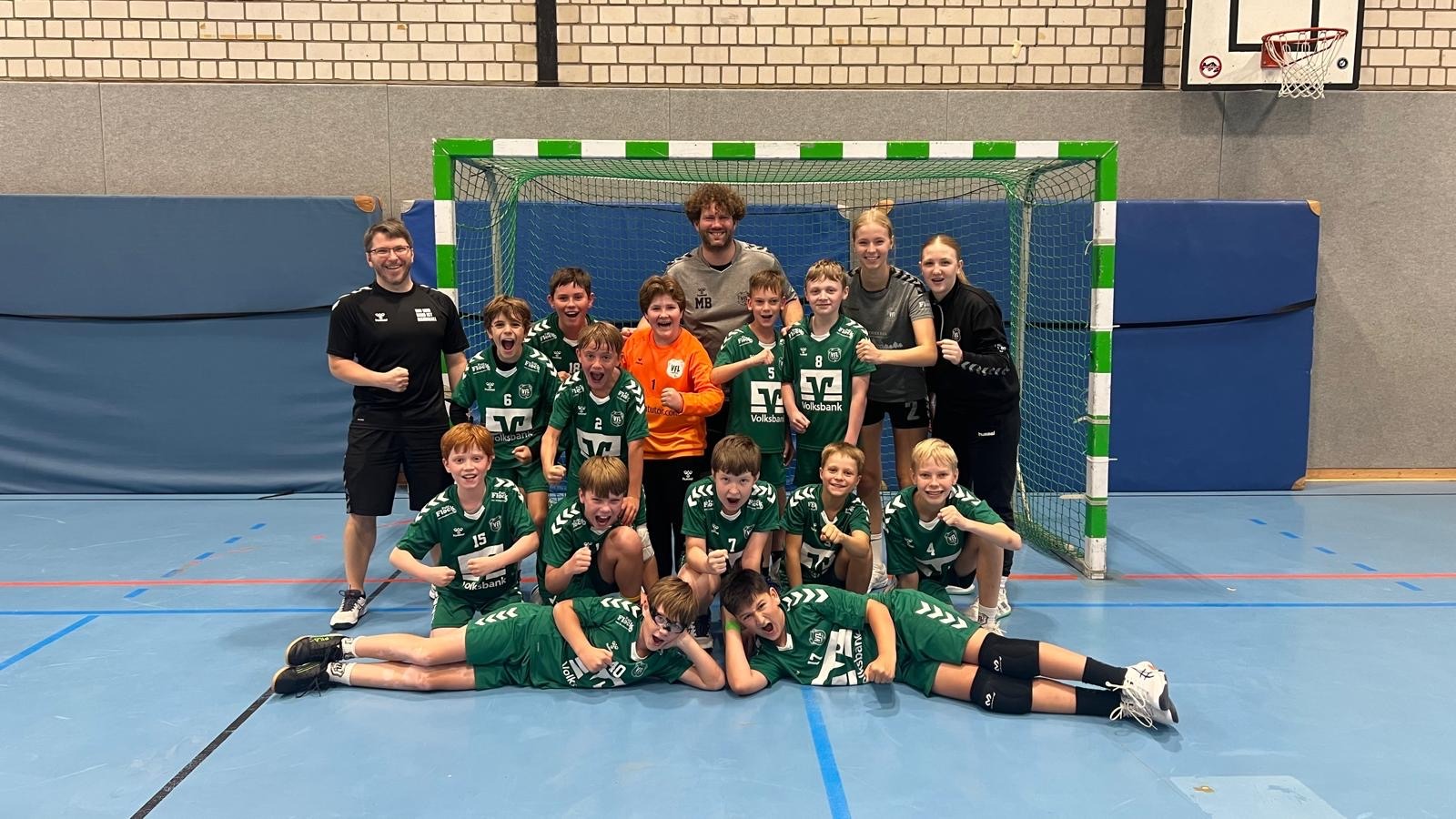 männl. D-Jugend 2 teilt sich die Punkte