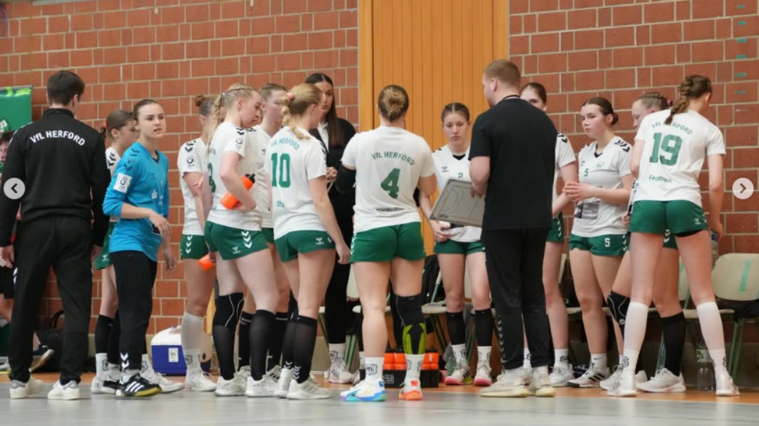 Bundesliga-Pokalrunde: VfL Herford bei der SG 09 Kirchhof