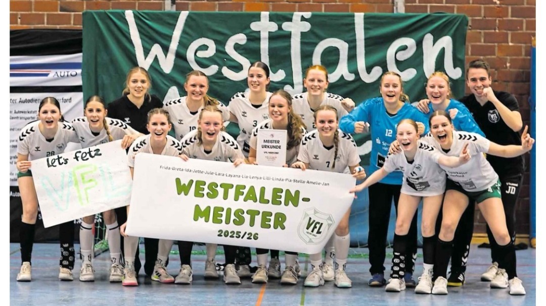 weibl. C-Jugend 1 ist Westfalenmeister 2026