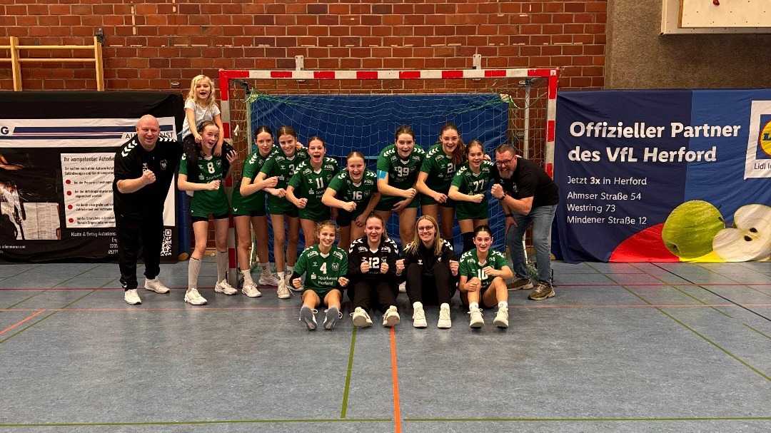 weibl. C-Jugend 2 setzt ein Ausrufezeichen